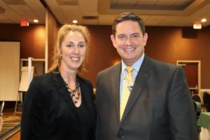 Dr. Rachel McClements and Bobby Cagle