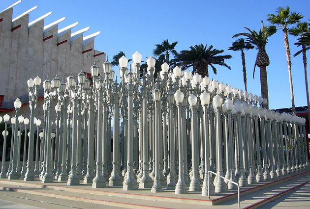 Los Angeles County Museum of Art Urban Light Installation