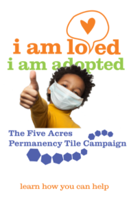 i am loved i am adopted permanency tile campaign