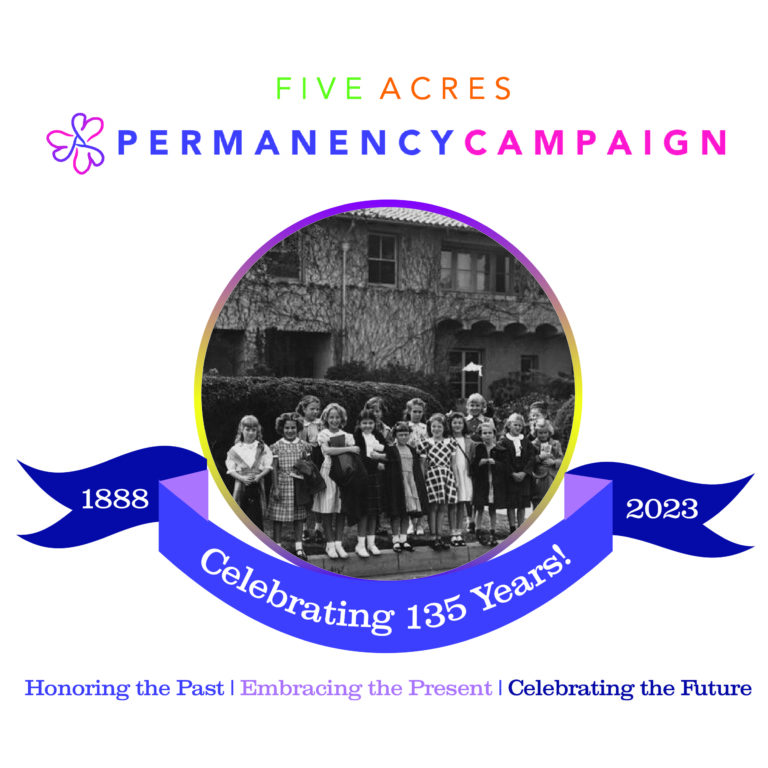 Five Acres Permanency campaign