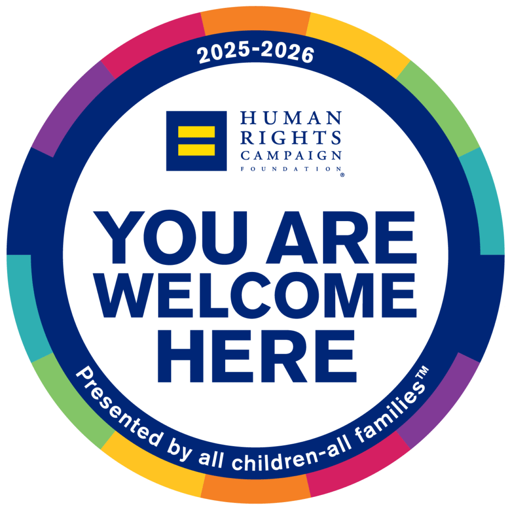 Human Rights Campaign Seal 2025 and 2026