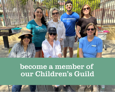 Children's Guild members pose for a picture
