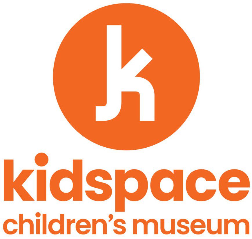 Kidspace Children's Museum logo in orange