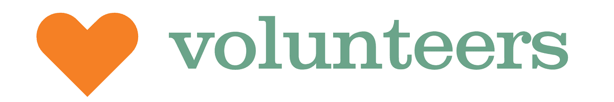 Love for volunteers graphic design