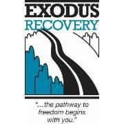 Exodus Recovery logo with pathway graphic
