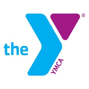 YMCA emblem featuring bold colors