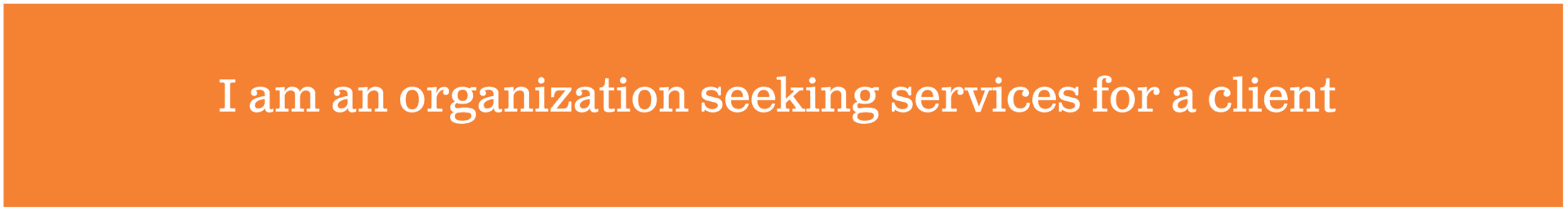 Orange organization service request message