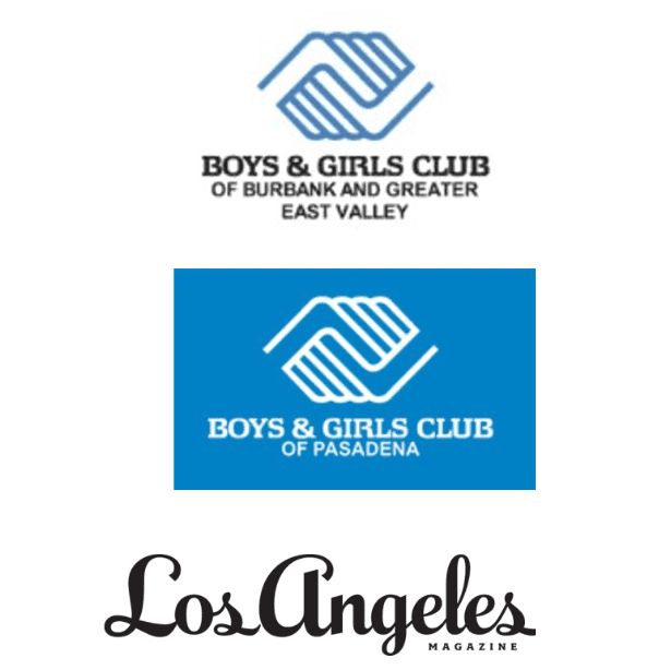 Boys and Girls Club and LA Magazine logos